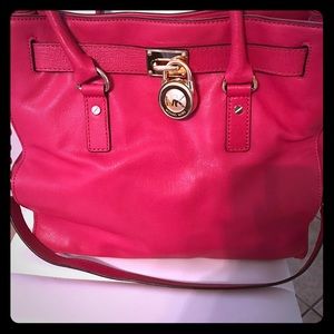 Hot pink M.Kors purse